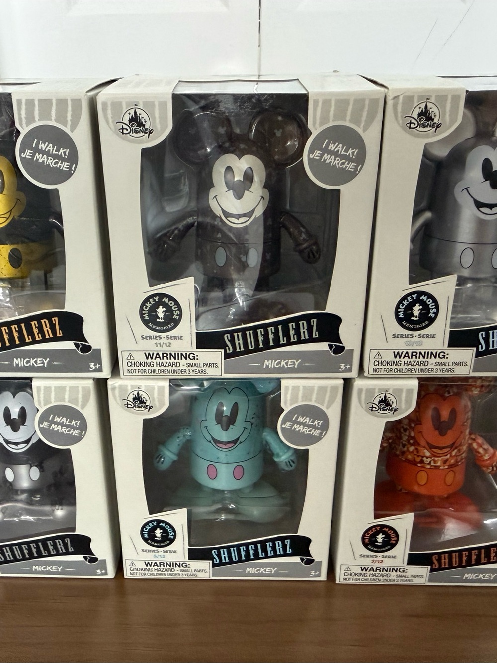 Disney Shufflerz Mickey Figure - Teal and Brown Assortment